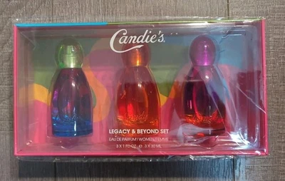 Candies Legacy & Beyond Eau De Parfum Set de Regalo: Legacy Amber Vanilla Malibu Nuevo en Caja Foto 1 de 4