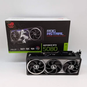 ASUS ROG Astral GeForce RTX 5080 OC 16GB DDR7 Graphics Card - Picture 1 of 15
