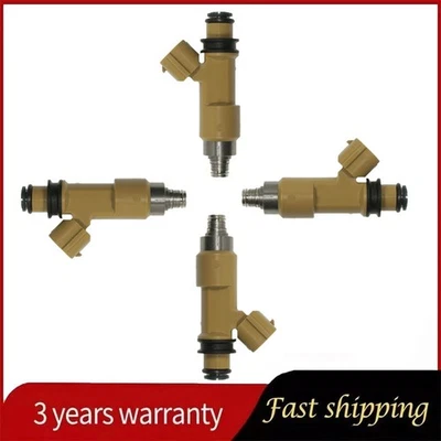 Juego de 4 inyectores de combustible para Subaru LEGACY & OUTBACK 2,5 L H4 2008 2009 FJ1077 EE. UU. Foto 1 de 4