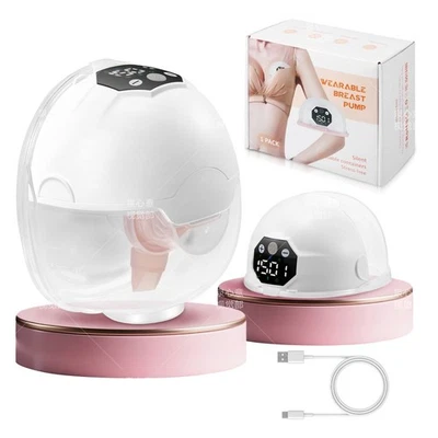 5 Modi 15 Stufen Handfreie Milchpumpe Tragbare LED Elektrische Milchpumpe Neu - Bild 1 von 4