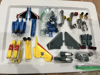 🔥transformers Masterpiece Sunstorm Mp05 Starscream Thundercracker Mp08 Parts - Image 1 of 2