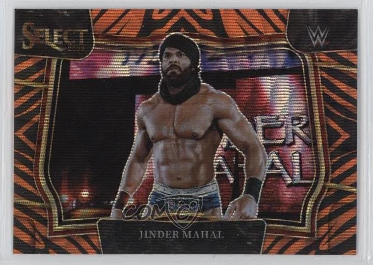 2023 Panini Select WWE Ringside Tiger Prizm Jinder Mahal #233 - Image 1 of 2