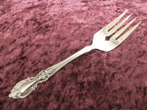 LOUISIANA Cold Meat Serving Fork Oneida Community Stainless USA - Picture 1 of 3