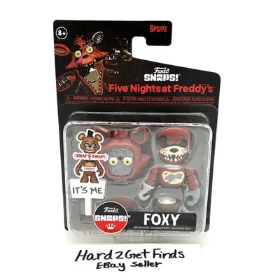 Figura Funko Five Nights At Freddy’s Foxy Snaps Descontinuada FNAF Sellada Nueva en Caja Foto 1 de 4