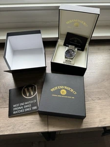 West End Watch Co Sowar Prima Automatic 41mm Watch 6868.10.3226 Jubilee Band - Picture 1 of 7