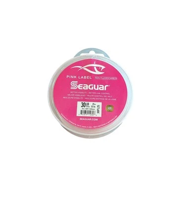 Seaguar Pink Label Fluorocarbon 30 LB 25 YDS Leader Wheel Level Wind Technology - Image 1 of 2