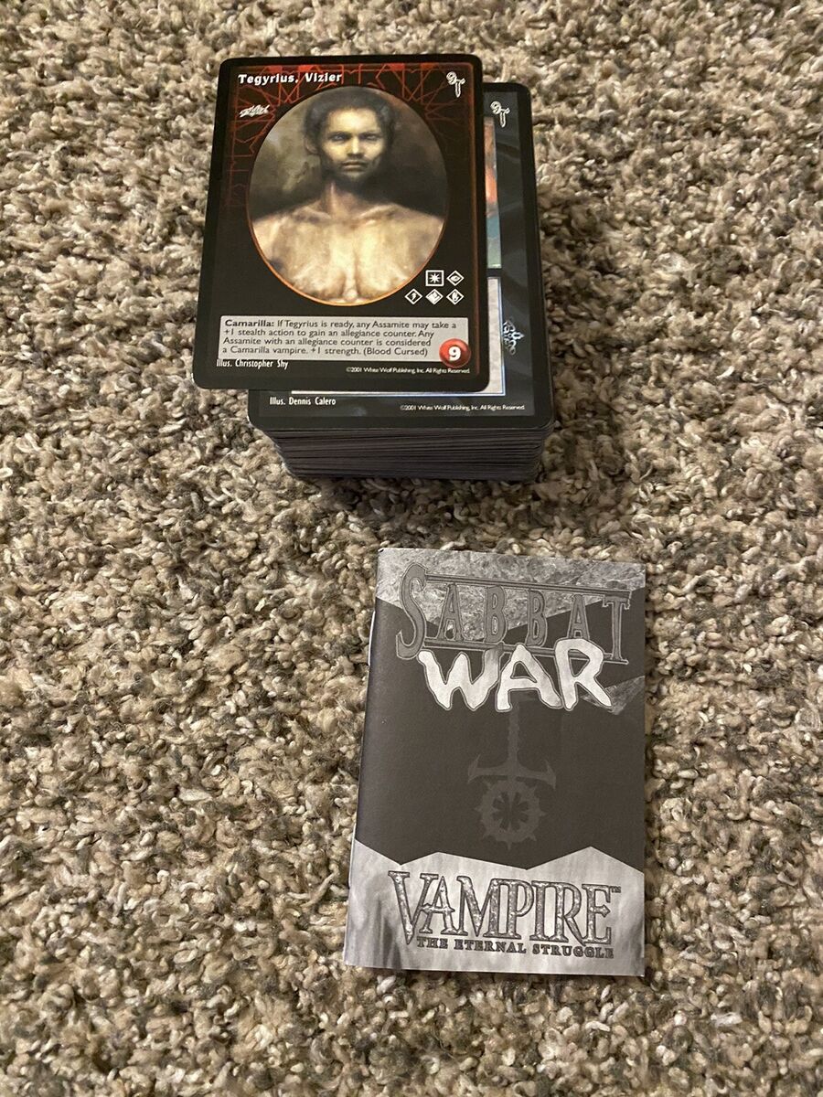 Vampire: The Eternal Struggle Sealed Collectible Card Game Vampire: The Eternal Struggle Sealed Collectible Card Game