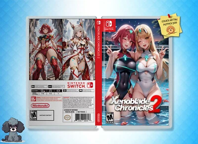 Xenoblade Chronicles 2 - Nintendo Switch COVER ART REPLACEMENT｜WITH CASE｜NO GAME - Image 1 of 2