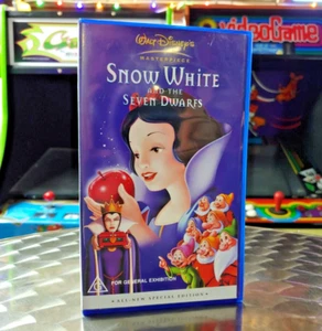 Snow White And The Seven Dwarfs - Special Edition - VHS Movie Video VGC - Picture 1 of 5