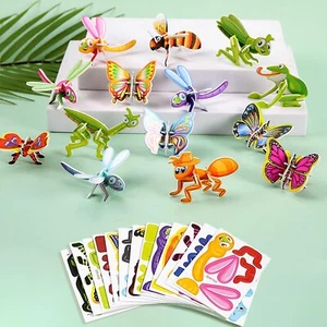 25Pcs Educational 3D Cartoon Puzzle - 2024 New 3D Cartoon Puzzles for Kids To... - Picture 1 of 6