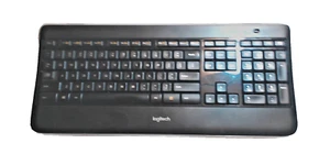 Logitech K800 Wireless Backlit Keyboard – Illuminated, Rechargeable, Tested - Picture 1 of 5