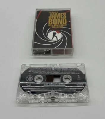 The Best of James Bond - 30th Anniversary Collection (Cassette Tape, 1992) - Image 1 of 4