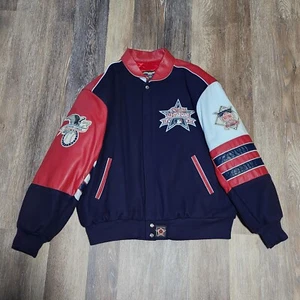 Vintage 1997 Cleveland Indians Jeff Hamilton All Star Game Lederjacke - XL - Bild 1 von 20