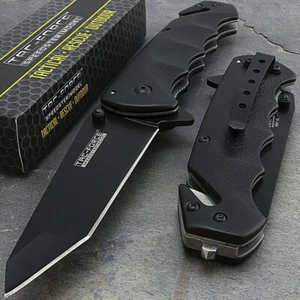 Tac-Force TF-499BT Gray Rescue Assisted Folder Glassbreaker Knife - Picture 1 of 1