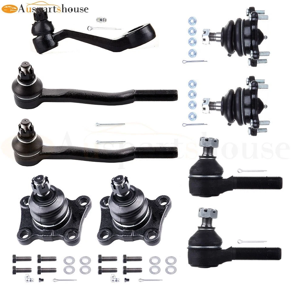 9x rótulas delanteras brazo Pitman extremo de varilla de amarre para camioneta Toyota 4Runner 1986-89 Foto 1 de 4