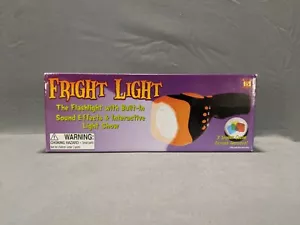 Fright Light Flashlight With Sound Effects Light Show W/ Color Filters 2006 EUC - Picture 1 of 11