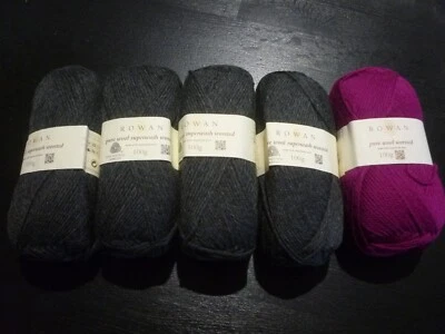 Rowan Pure Wool Worsted  Fb. 155, 120🌺 100% Schurwolle - 500g (3) - Bild 1 von 4
