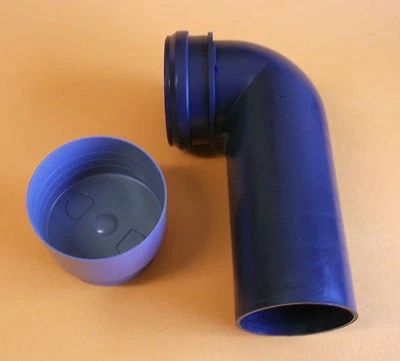 Anschlußgarnitur Anschlußbogen 90x90 zu Geberit  Duofix WC 9312537 - Bild 1 von 2