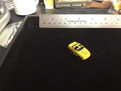 Vintage Micro Machines Pontiac Firebird Trans Am T-Top Yellow 1987 Galoob Nice - Image 1 of 4