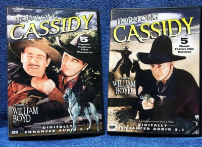 Hopalong Cassidy Vol.1 & 2 (2004 & 2007 DVD) 10 Classic Episodes - Image 1 of 4