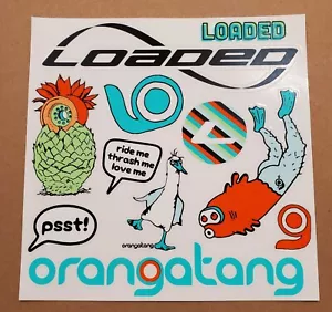Loadedboards Authentic Decals Sheet ( Skateboards 🛹 ) 11 decals - Picture 1 of 1