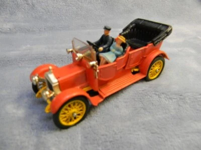1/43 SCALE VINTAGE 1910 DAIMLER 38 ROADSTER RED CORGY CLASSICS DIECAST W/DRIVER+ - Image 1 of 4
