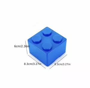 BUILDING BLOCK STORAGE CONTAINER 4 STUD BRICK BOXES COMPARE TO LEGO New - Picture 1 of 1