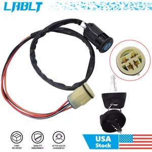 Ignition Switch Key For Honda Rancher 350 TRX350 2000-2006 2001 02 03 2004 2005 - Foto 1 di 6