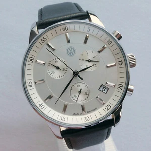 Volkswagen VW Bus Classic Sport Car Accessory Made in Germany Chronograph Watch - Picture 1 of 24