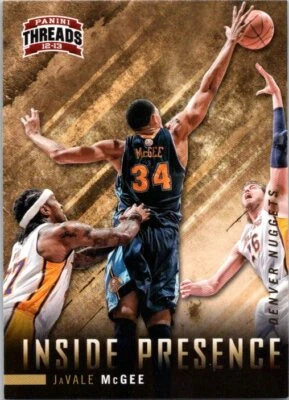 2012 Panini Threads - Inside Presence  #18 Tyson Chandler - Image 1 of 2