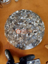 Sale Edge Agate Table Top for Home Decoration Natural brown Botswana Agate Decor