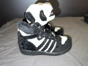 RARE NEW Unworn ADIDAS JEREMY SCOTT PANDA BEAR JS KIDS 7 K TEDDY AUTHENTIC wings - Picture 1 of 6