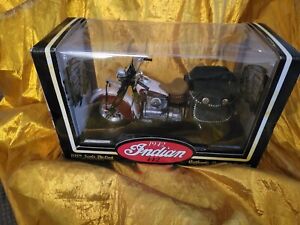 NEW 1942 Indian 442 Die-Cast 1/10th Authentic Detailed Replica Motorcycle Tootsi