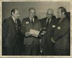 1971 Press Photo Harry M. England at Boy Scouts Election at Jung Hotel