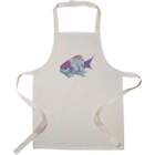 'Purple and Pink Fish' Kid’s Cooking Apron (AP00066595)