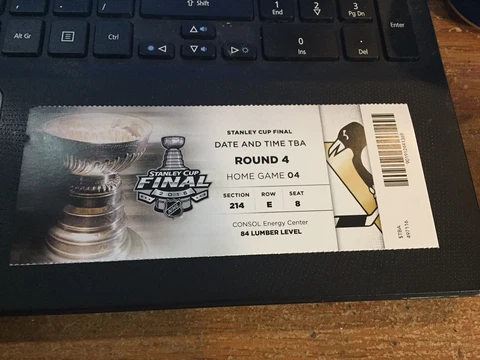 2016 PITTSBURGH PENGUINS SAN JOSE SHARKS TICKET STUB STANLEY CUP FINALS GAME 7 Cover