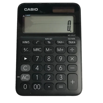 Casio Calculator  MS-20UC Large Button - Image 1 of 4