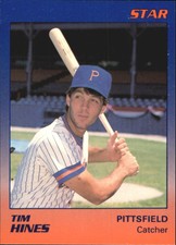 1989 Pittsfield Mets Star #9 Tim Hines