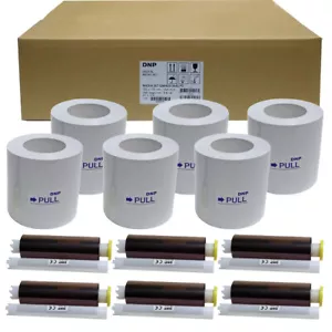 DNP QW410 6-Pack 4x6 Paper & Ink Ribbon Kit 150 6 sets (900 Prints) - Picture 1 of 2