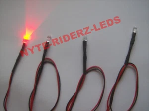 RED LED5MM LEDS FITS CHEVROLET CHRYSLER DODGE ACURALEXUS SUZUKI FORD GEO - Bild 1 von 1