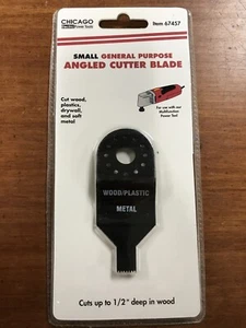 NIP!! Chicago Electric - Small General Purpose Angled Cutter Blade #67457 - Picture 1 of 2