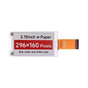 2.15-Inch E- Electronic Module 296x160 Pixels SPI Communication HAT+1332 - Afbeelding 1 van 8