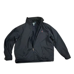 Polo Ralph Lauren Boy's Size XXL  Navy Blue Lightweight Hooded Jacket - Picture 1 of 5