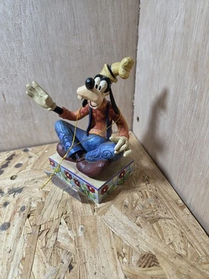 Disney Traditions Jim Shore "¡Gawrsh!" Figura Goofy Enesco 4011752 Foto 1 de 4