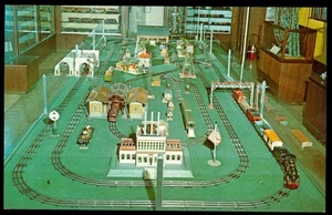 POSTCARD - MODEL RAILROAD LAYOUT, GETTYSBURG, PA - Picture 1 of 1