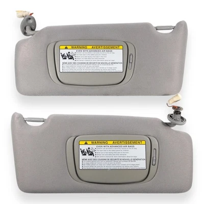 Juego de pares de parasoles laterales para conductor y pasajero Lexus RX 330 2004-2009 gris iluminado Foto 1 de 4