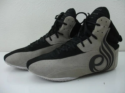 Men's sz 12 M Ryderwear Boxing Wrestling Gym Black Gray Suede Shoes Martial Arts - Image 1 of 4
