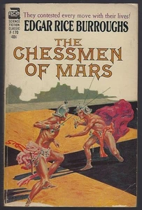 Chessmen of Mars Edgar Rice Burroughs Roy Krenkel, Jr Cover Vintage Paperback - Picture 1 of 1