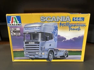 ITALERI 1:24 Scale SCANIA 144L 530 Millenium Truck Model Kit No 3805 - Picture 1 of 8