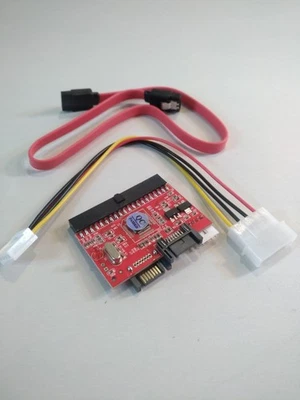 2in1 SATA auf IDE & IDE auf SATA Adapter Konverter Modul beide Richtungen - Bild 1 von 4